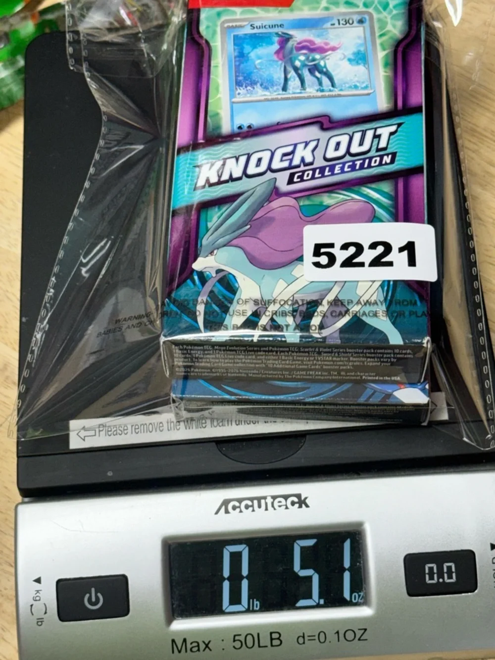 Pokemon TCG Knock Out Collection Bundle Kyogre & Suicune Sealed Packs Lot New